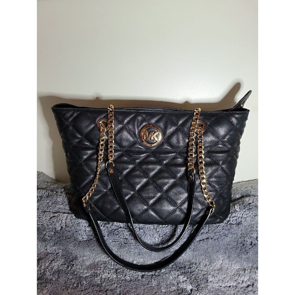 Michael Kors Quilted Leather Shoulder Bag